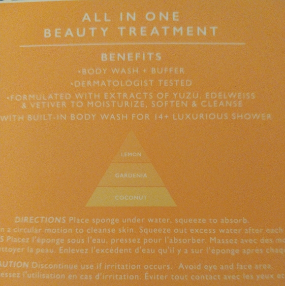 ๐๏ธSPONGELLE CITRON BLOOM BODY WASH INFUSED BUFFER 14+ USES - Picture 5 of 8